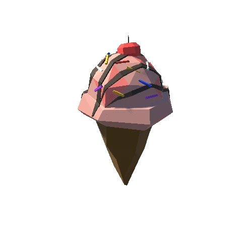 Strawberry Cone 4
